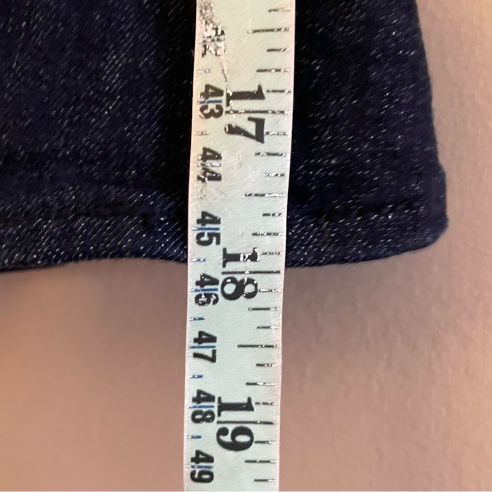 Joe Fresh Denim Pleated Mini Skirt with Buckle Detail – Size 14 NWOT - Picture 16 of 16